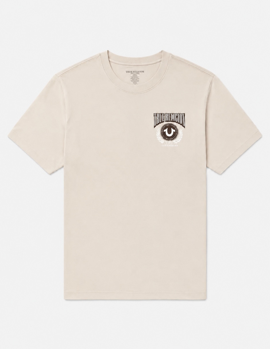 Playera cuello redondo para hombre