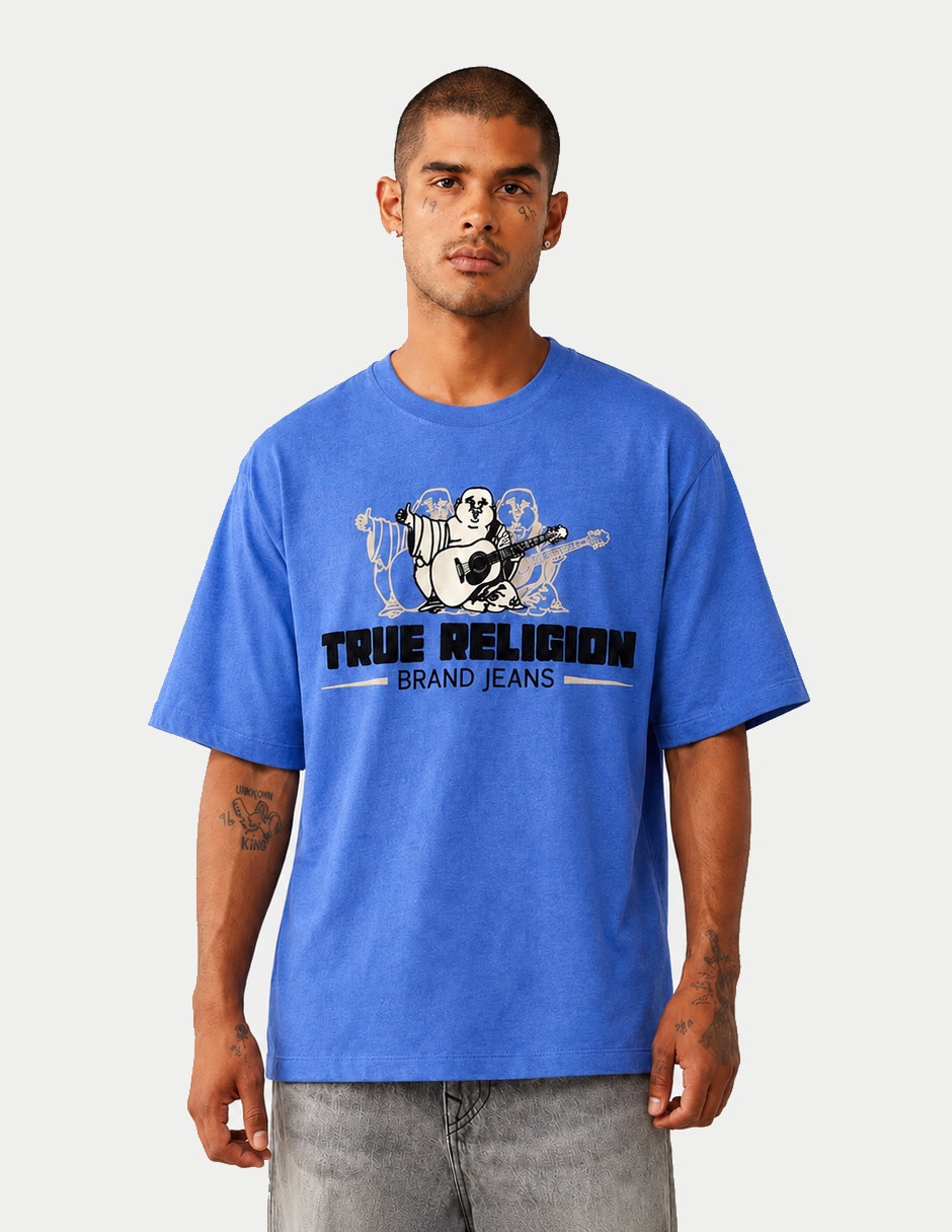 Playera cuello redondo para hombre