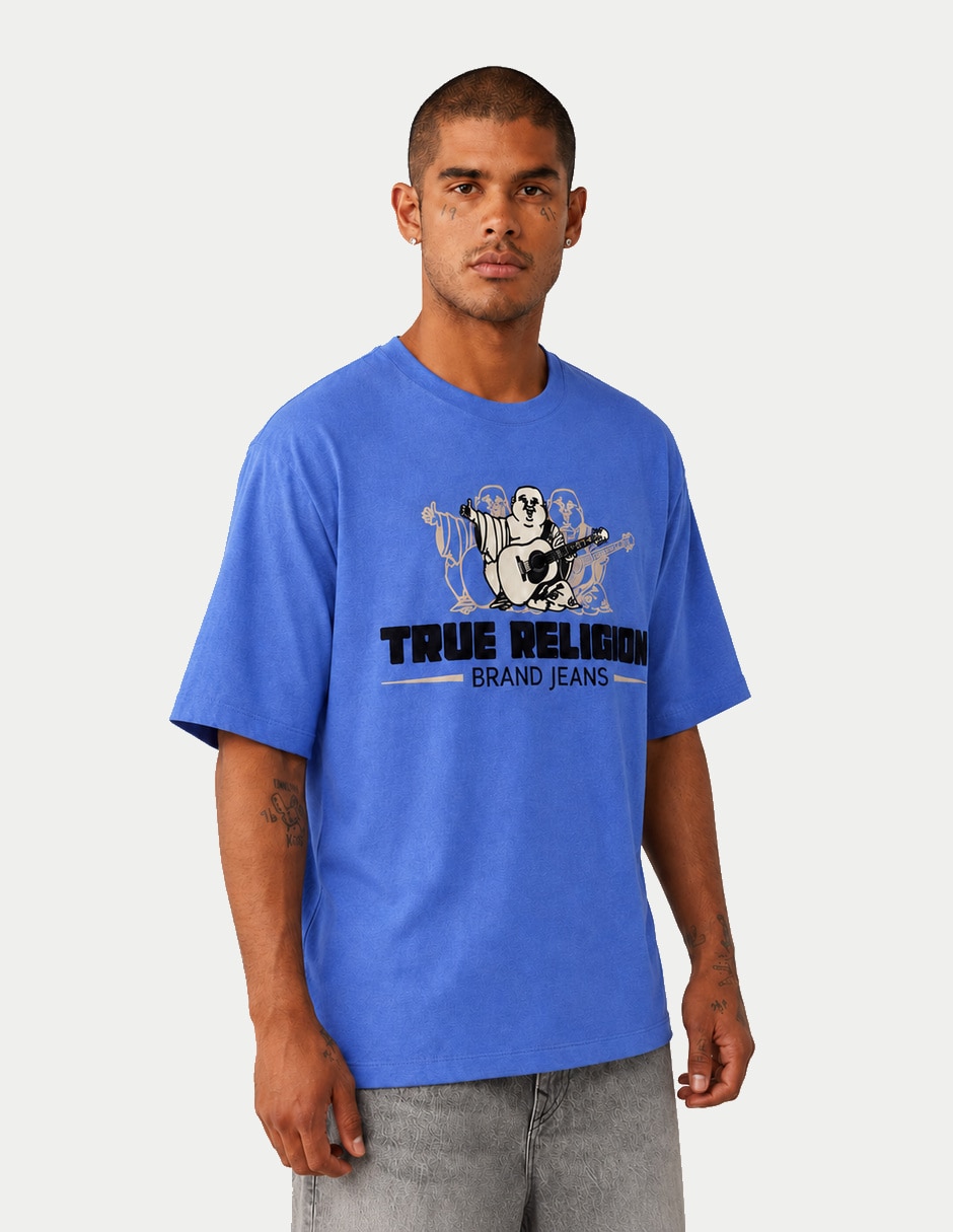 Playera cuello redondo para hombre