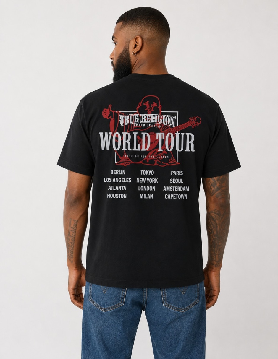 Playera cuello redondo para hombre 3
