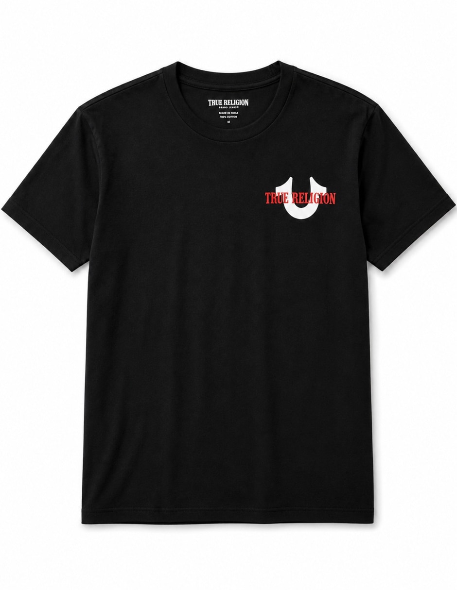 Playera cuello redondo para hombre 2