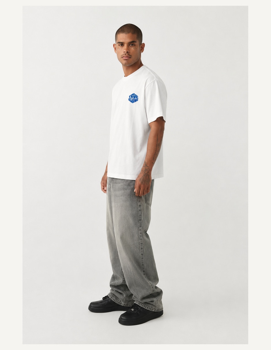 Playera cuello redondo para hombre
