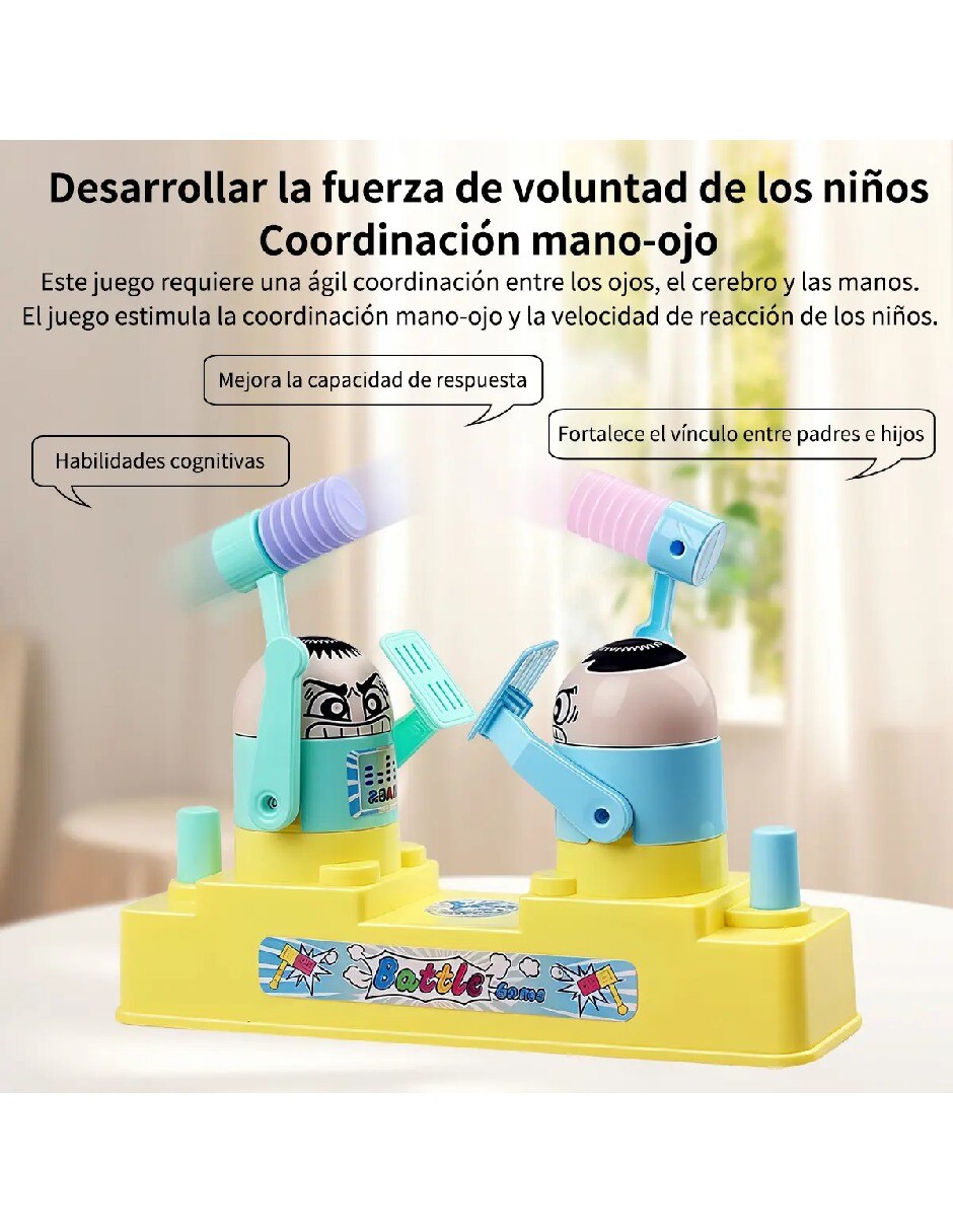 Juguete didáctico de combate juego Didáctico para 4