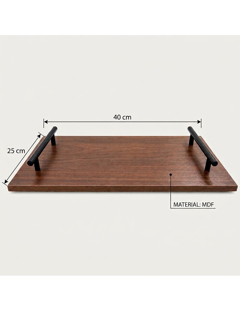 Bandeja de servicio de mdf 8