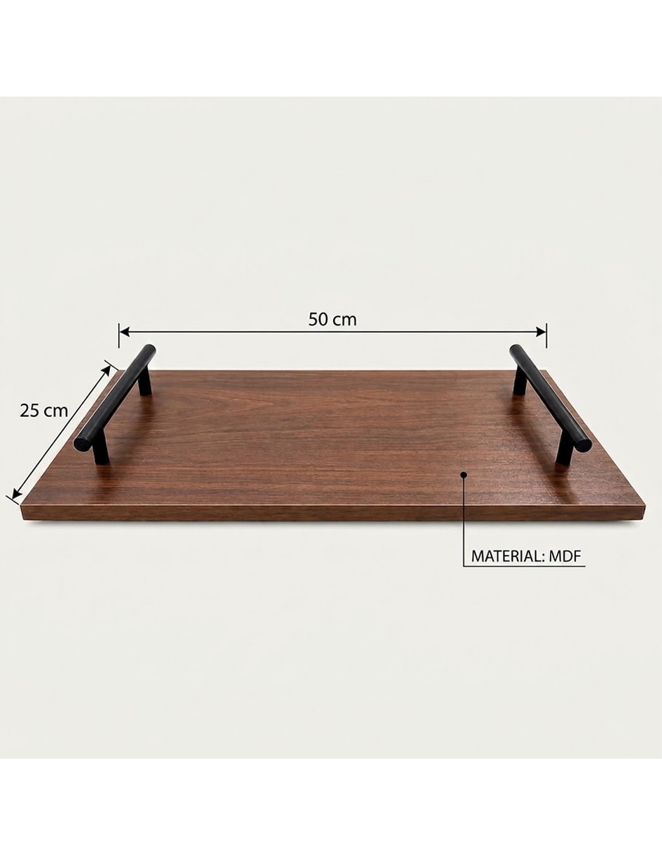 Bandeja de servicio de mdf 8
