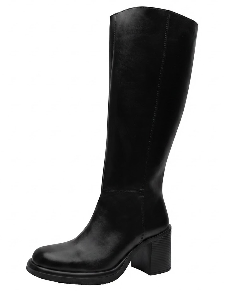 Bota Abajo de la rodilla de Sintético para mujer 6