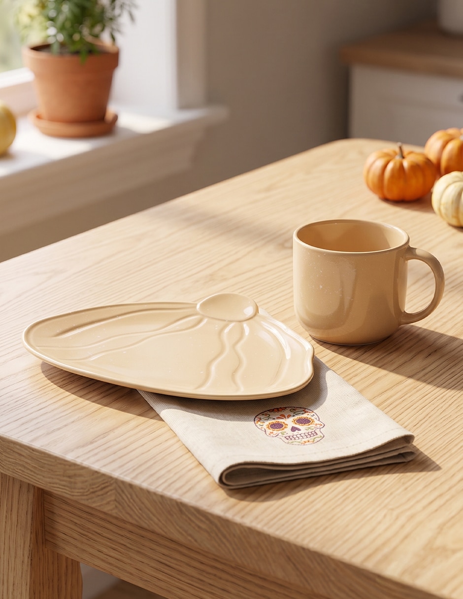 Taza clásica día de muertos 2 piezas 2