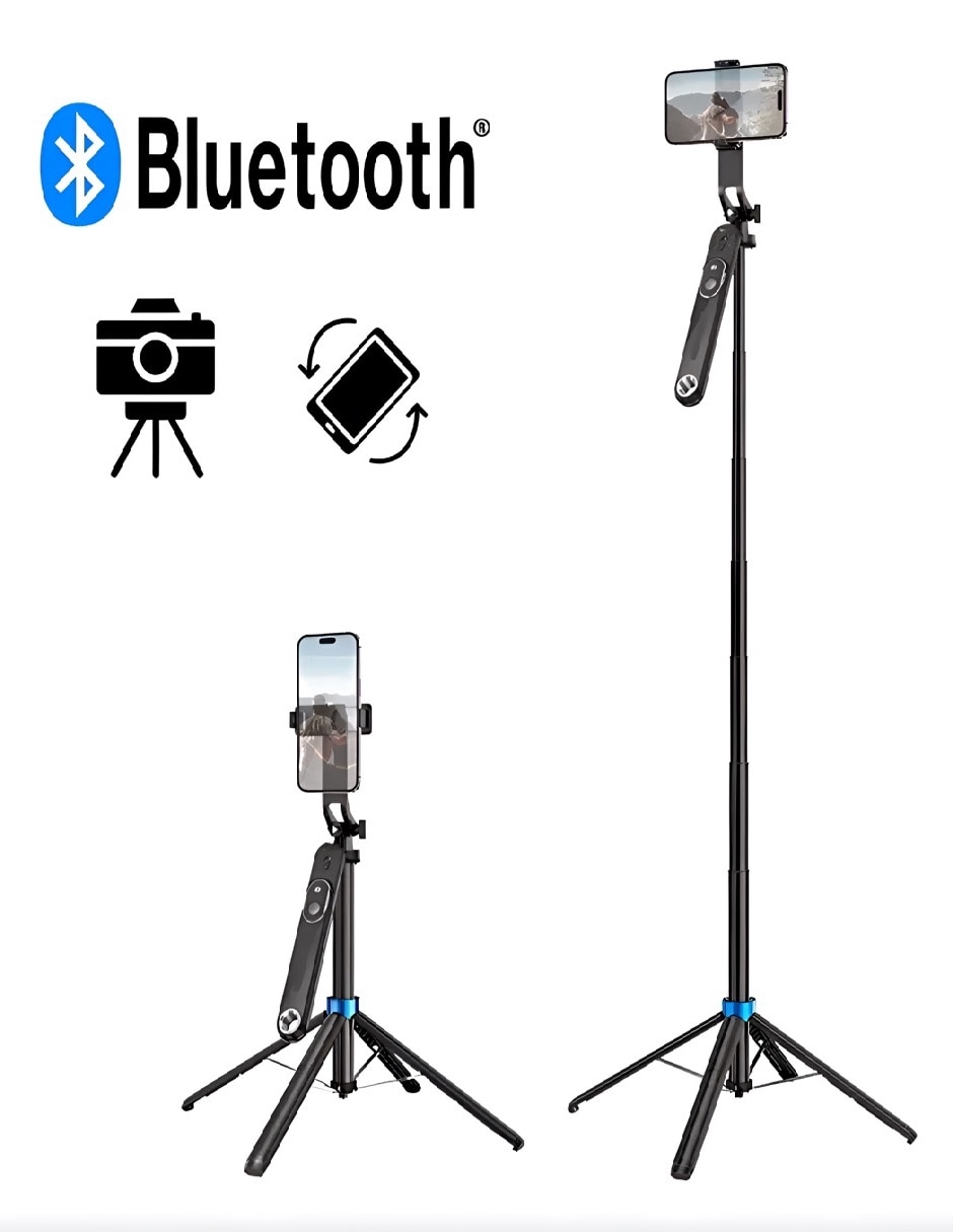 Selfie stick COMMY-7503 con control remoto 5