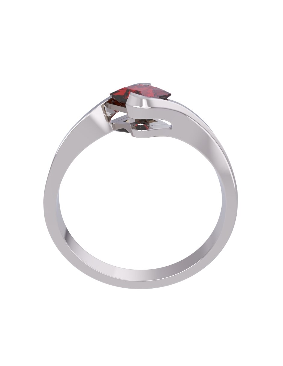 Anillo de compromiso de oro 14 k Eternidad 2026 2