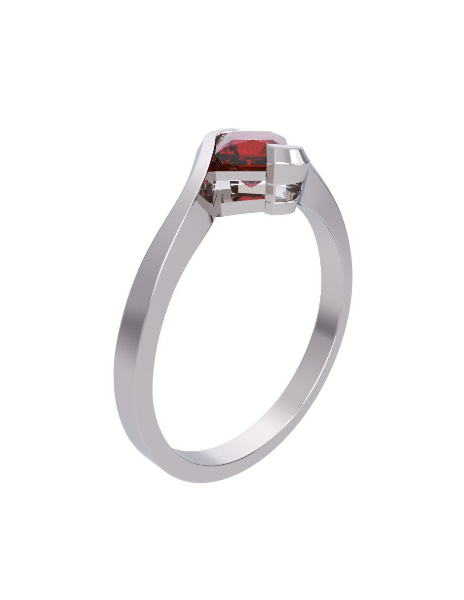 Anillo de compromiso de oro 14 k Eternidad 2026 3