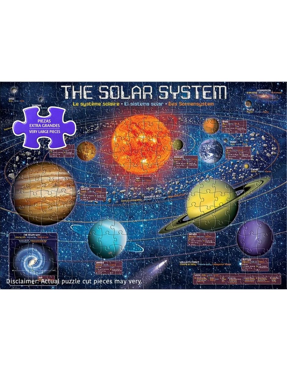 Rompecabezas sistema solar 300 piezas 2