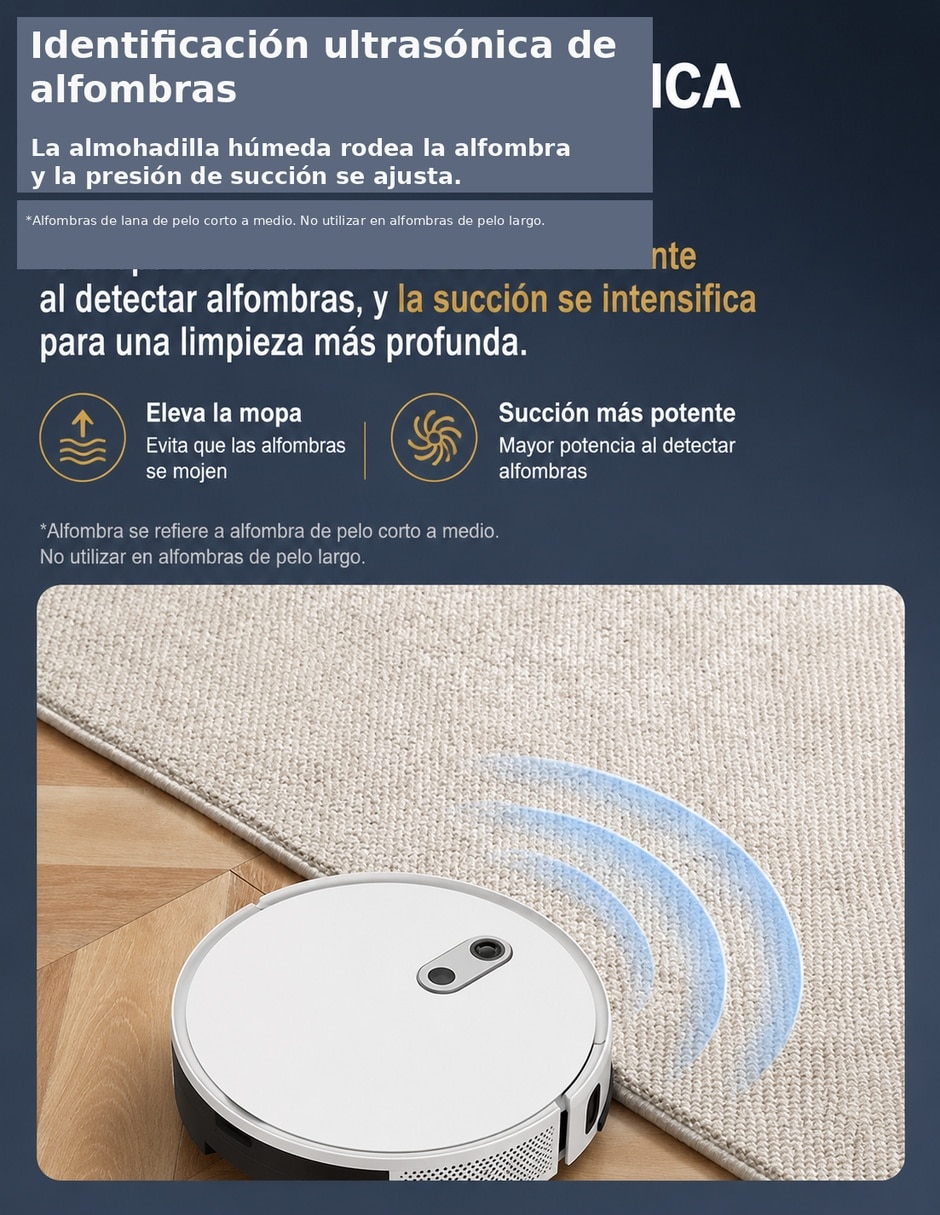 Aspiradora robot x9 max 2 litros 6