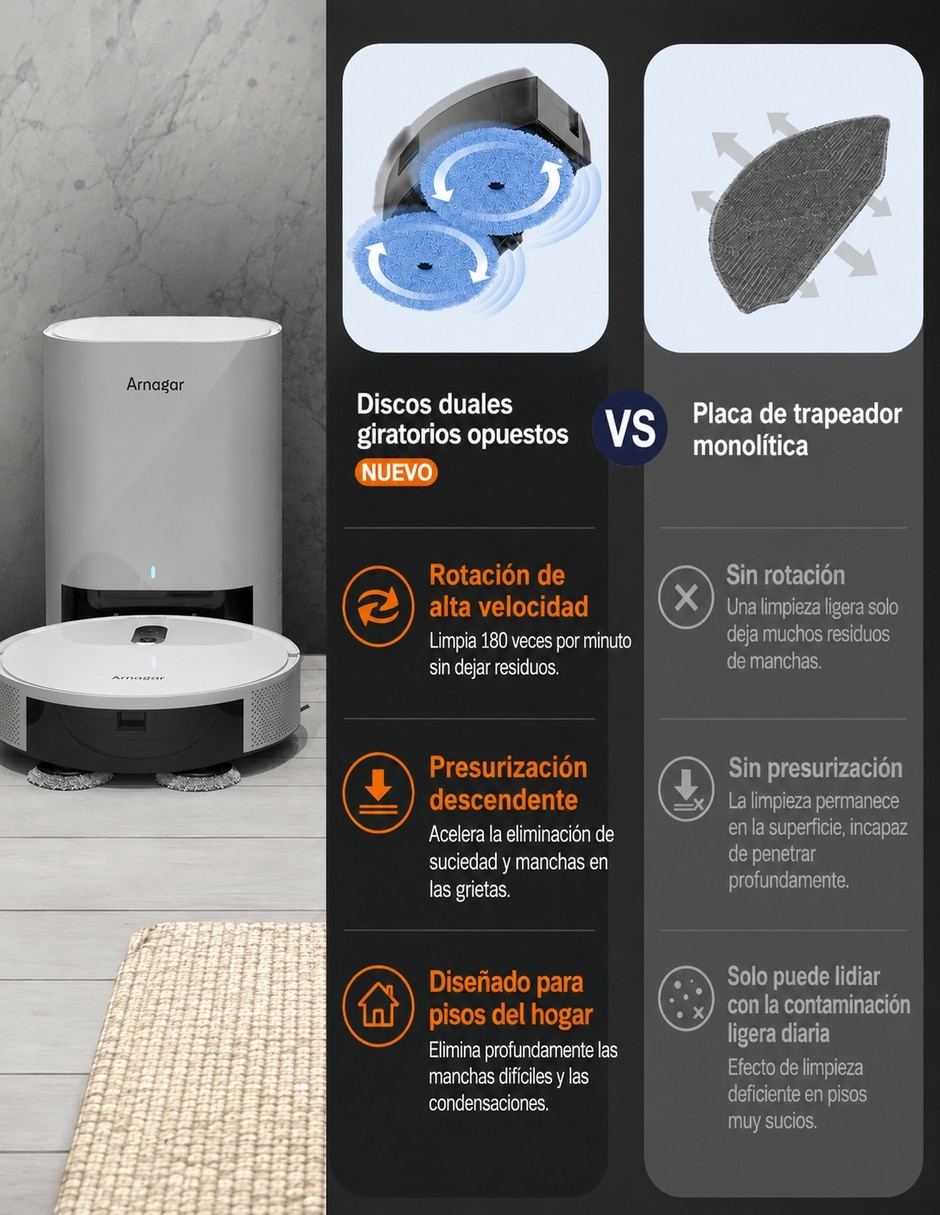 Aspiradora robot x9 max 2 litros 12