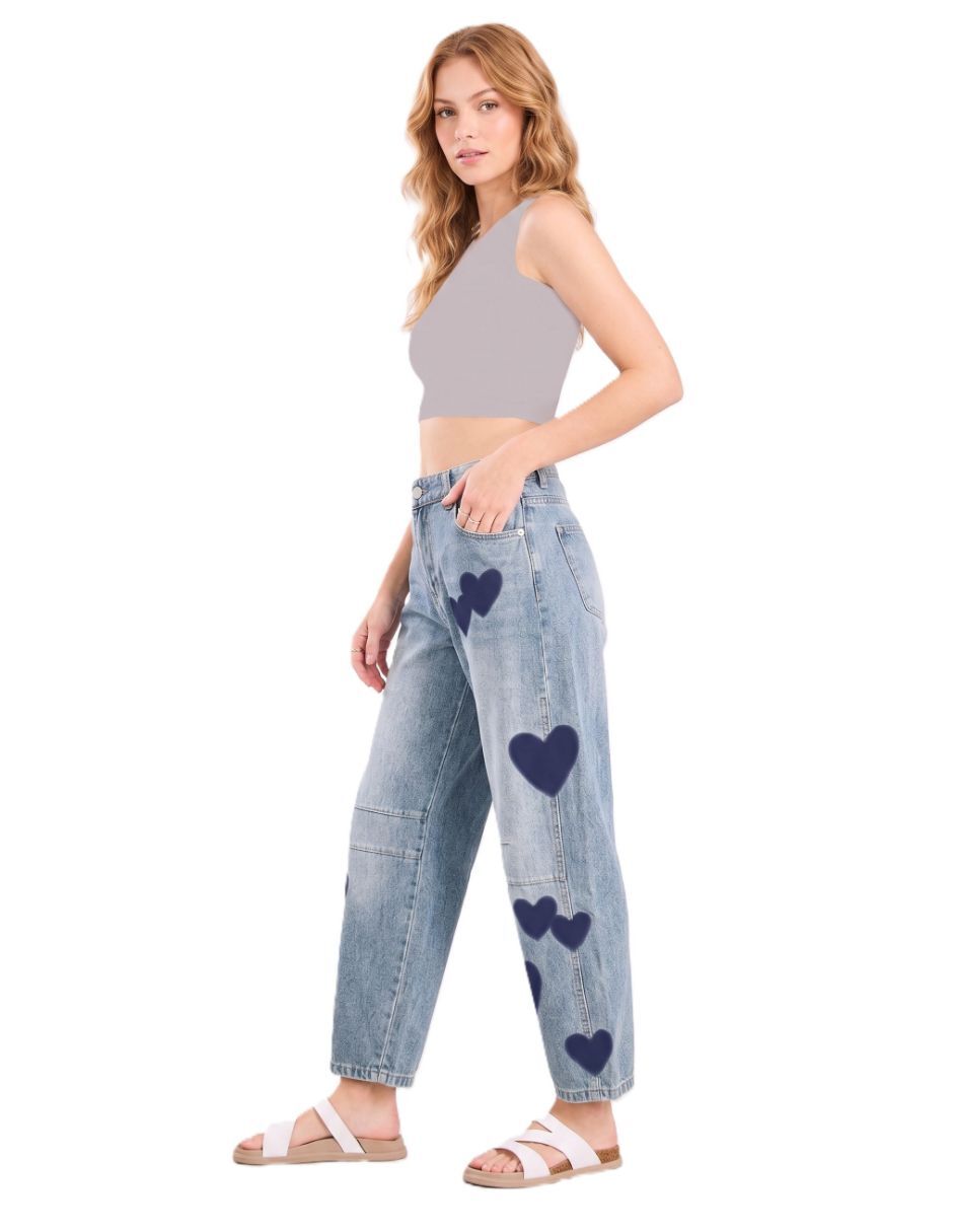 Jeans relaxed boyfriend para mujer 3