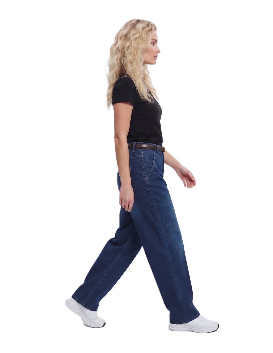 Jeans relaxed baggy para mujer 3