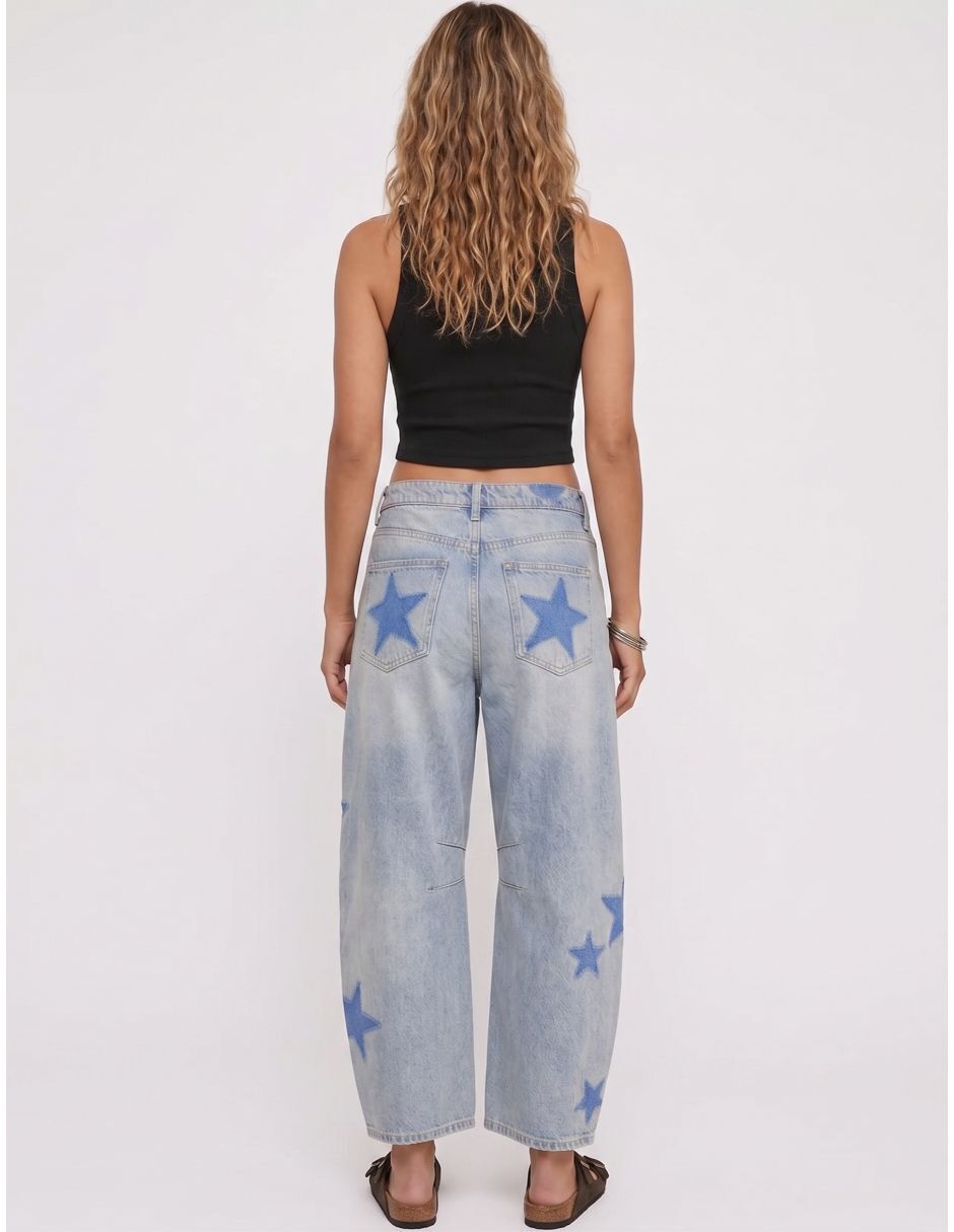 Jeans relaxed boyfriend para mujer 5