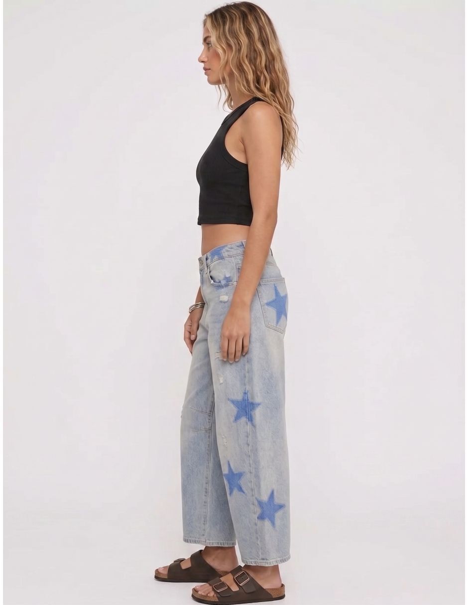 Jeans relaxed boyfriend para mujer 4