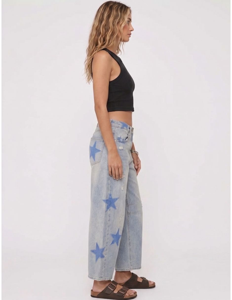 Jeans relaxed boyfriend para mujer 3