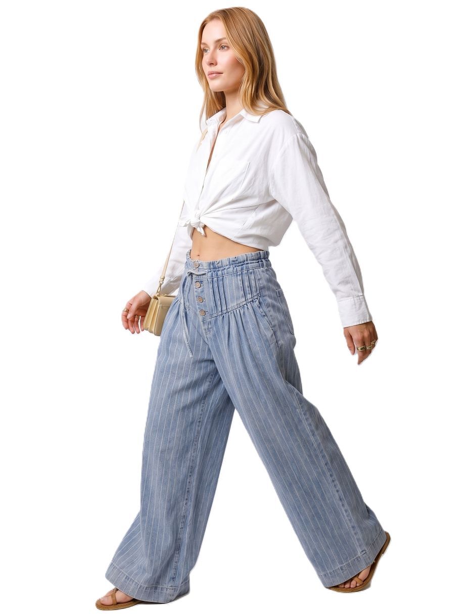Jeans relaxed relajado para mujer 4