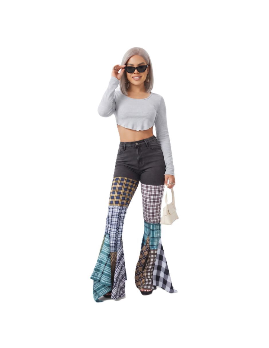 Jeans relaxed amplio para mujer