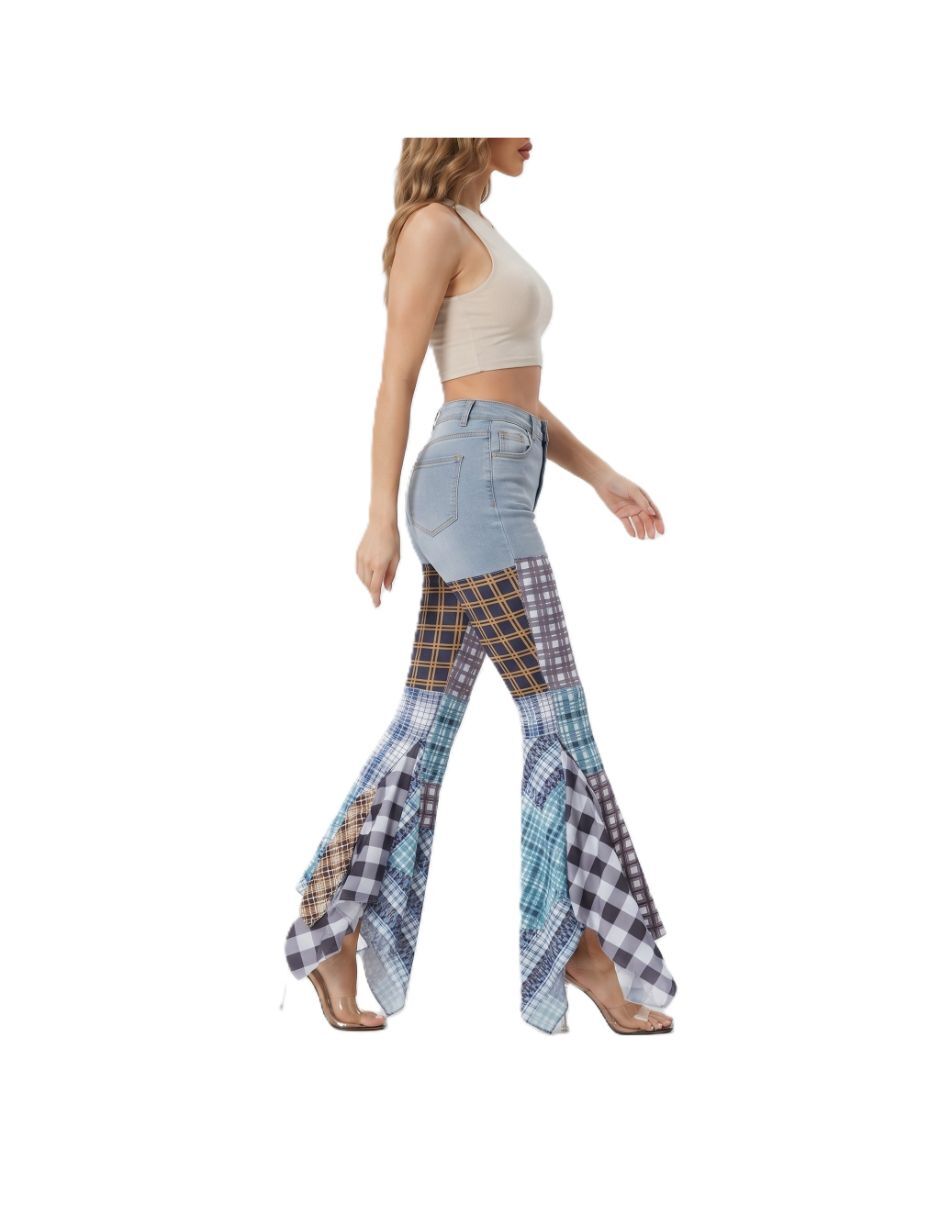 Jeans relaxed amplio para mujer 2