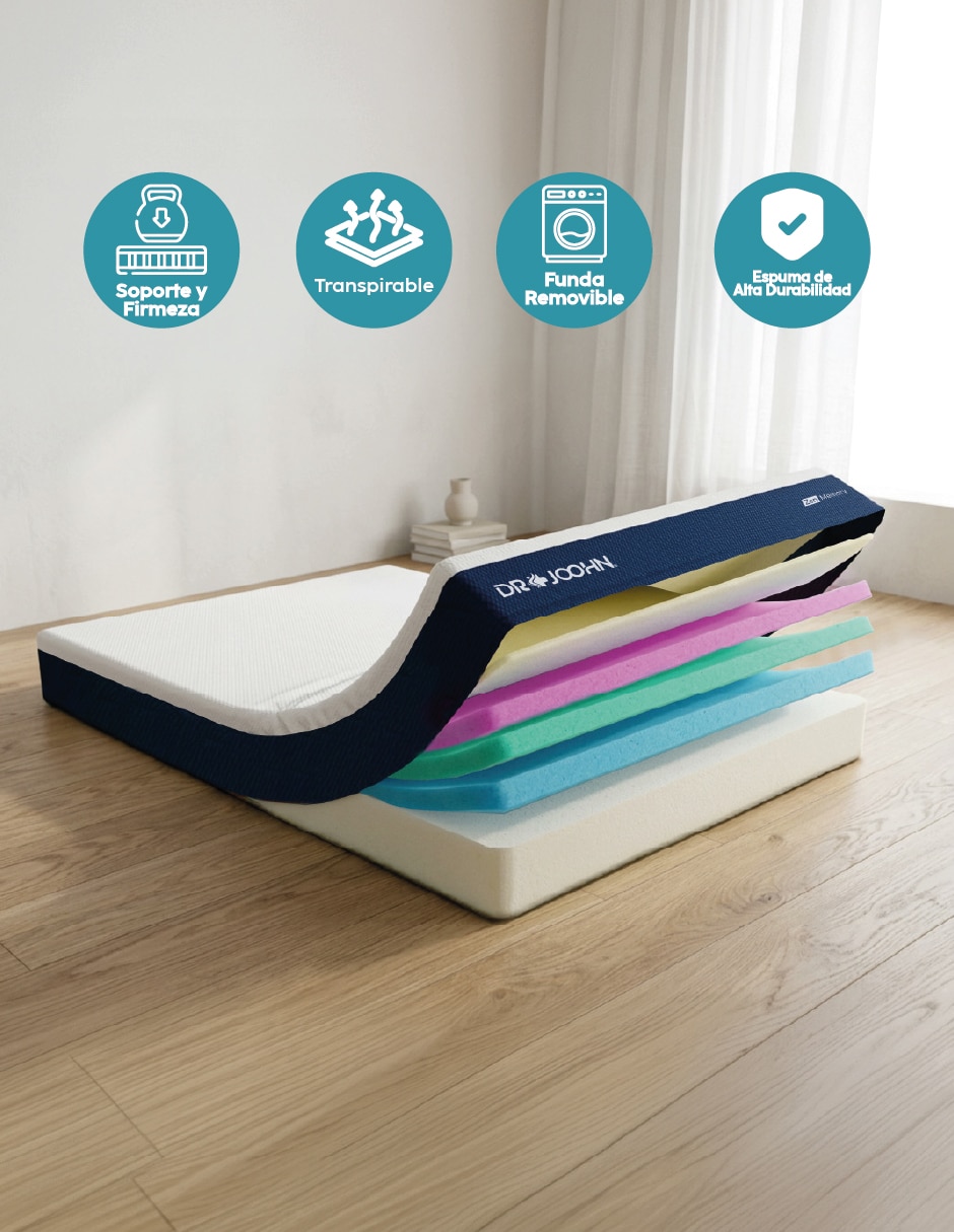 Colchón en caja zen memory foam balance 6
