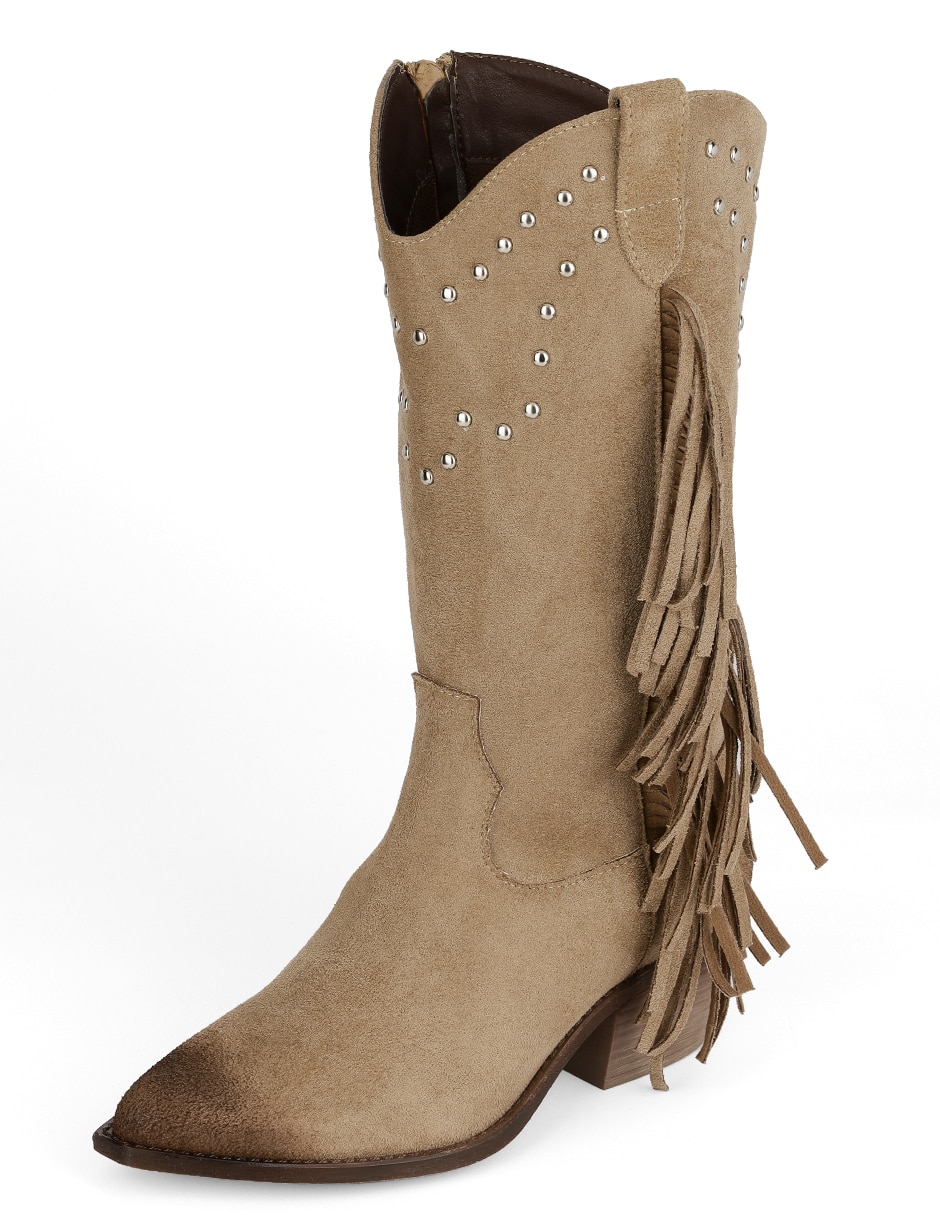 Bota cowboy abajo de la rodilla para mujer 7