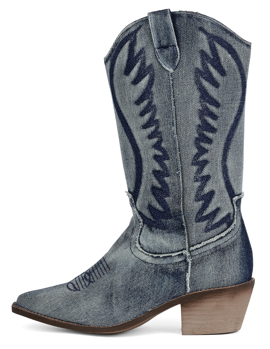 Bota cowboy abajo de la rodilla para mujer Bota cowboy abajo de la rodilla para mujer