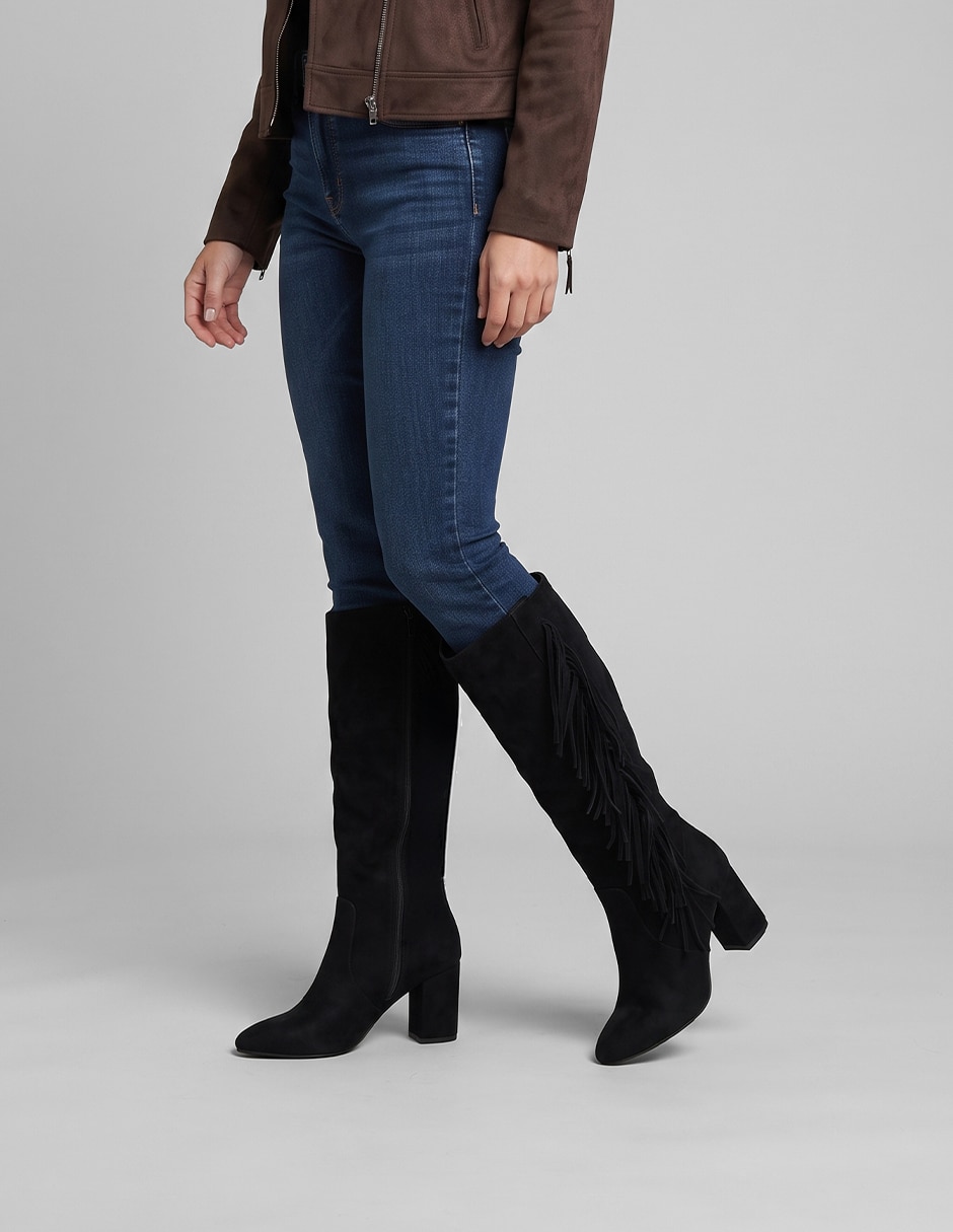 Bota abajo de la rodilla para mujer 5