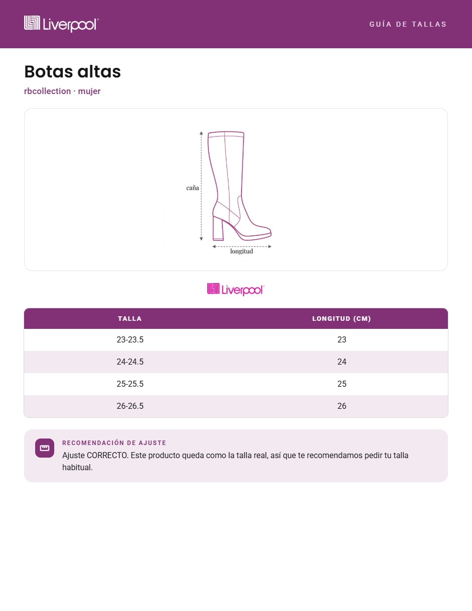 Bota abajo de la rodilla para mujer 6