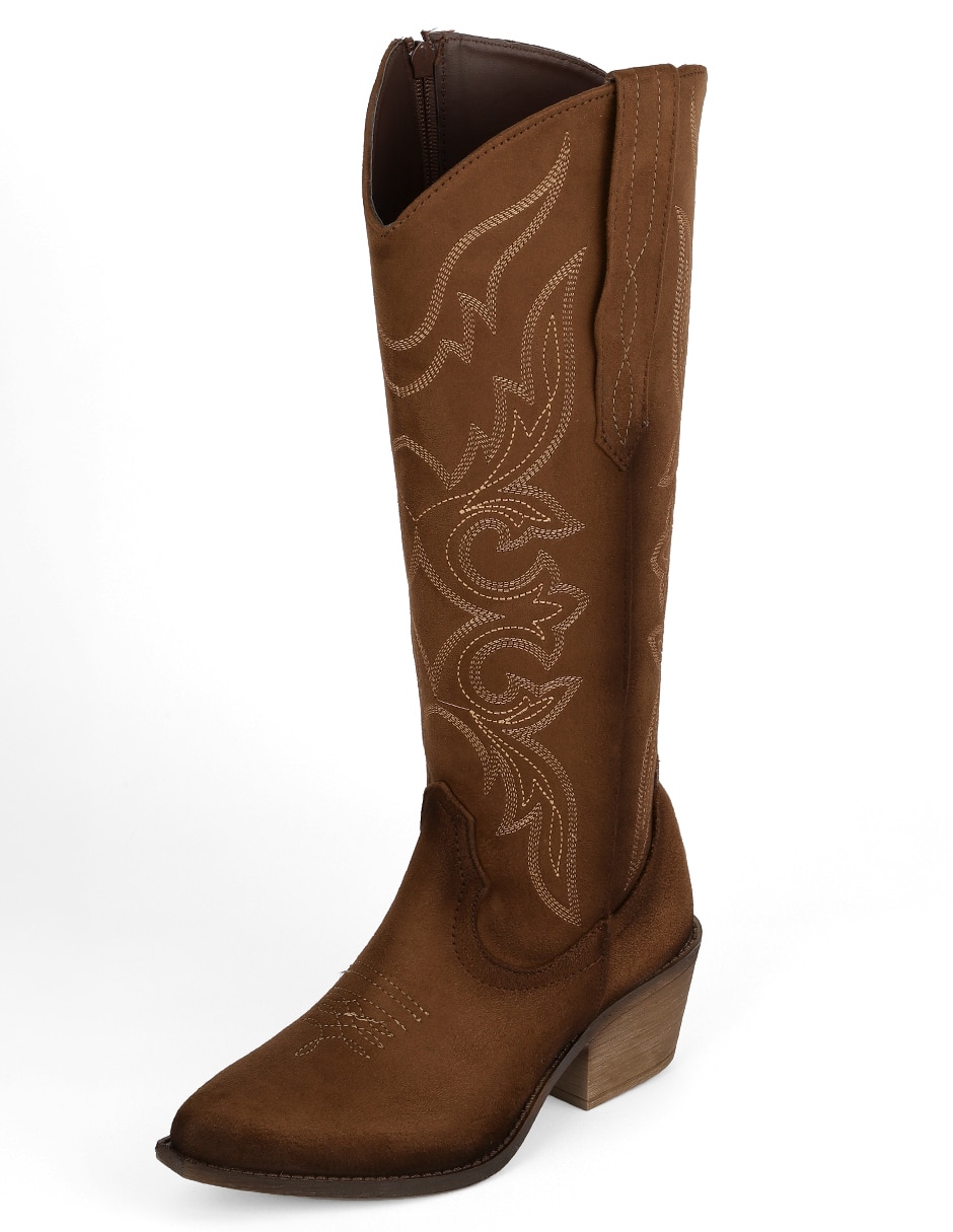 Bota cowboy abajo de la rodilla para mujer 5