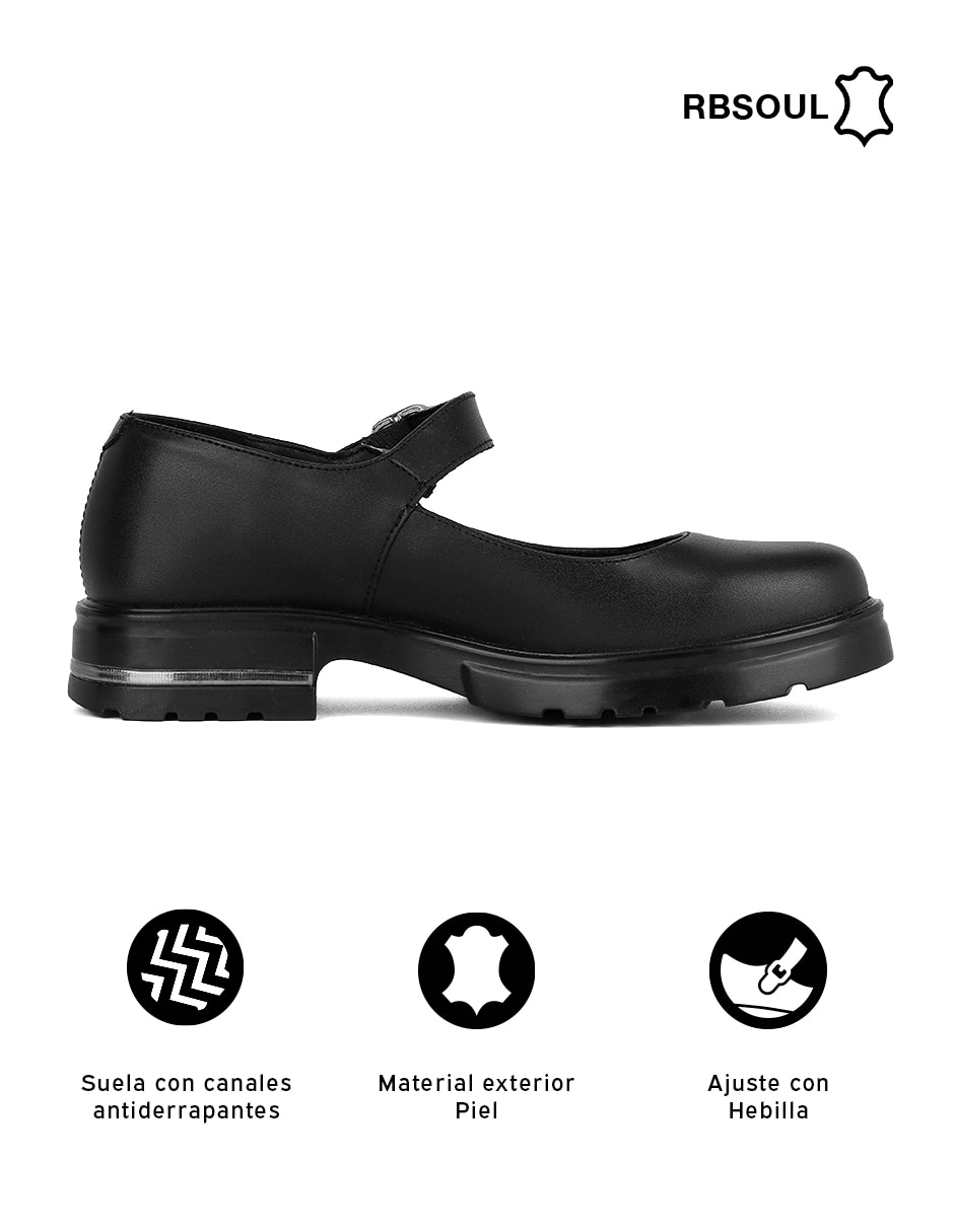 Zapato Rbsoul de piel para mujer 5