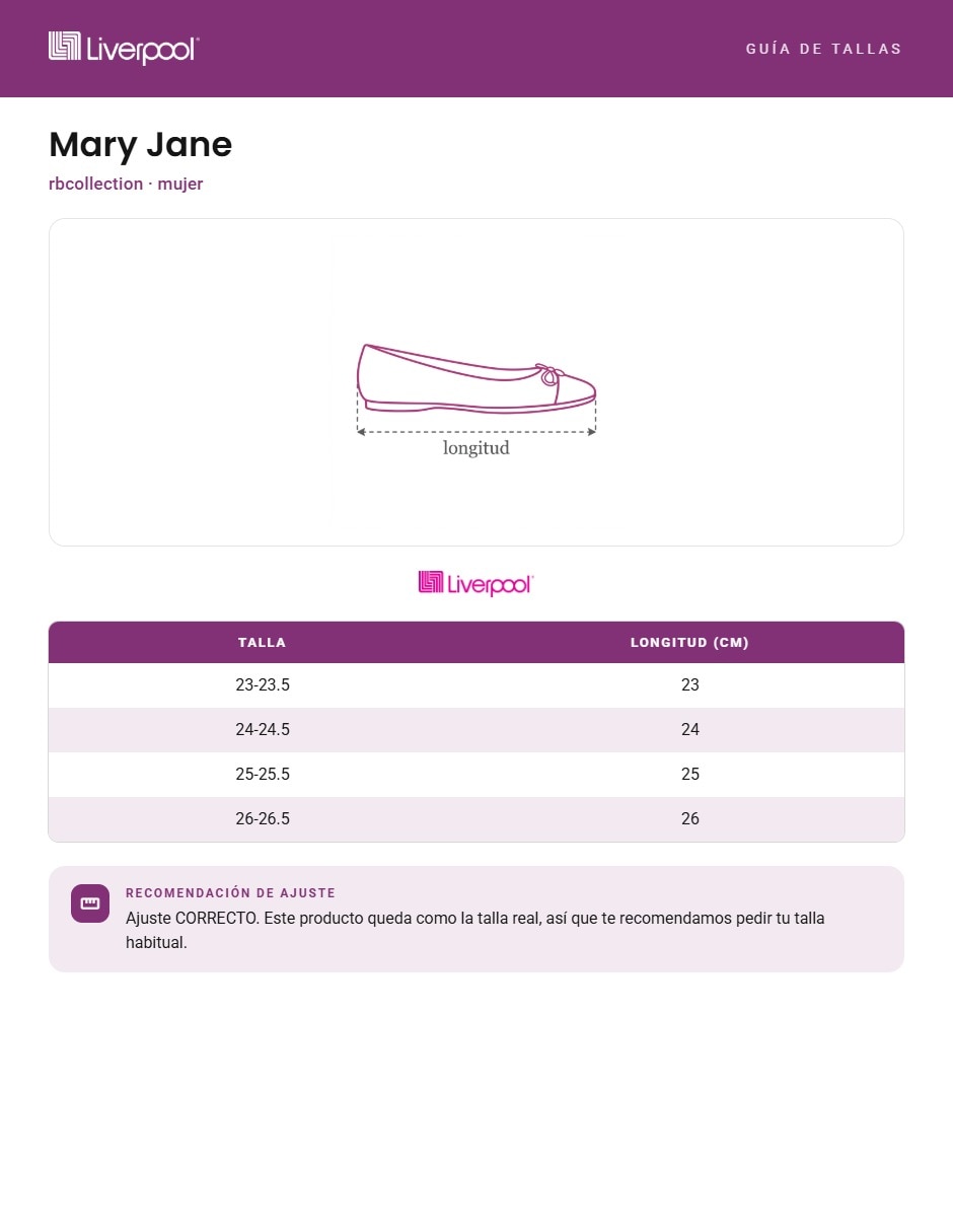 Zapato mary jane para mujer 6