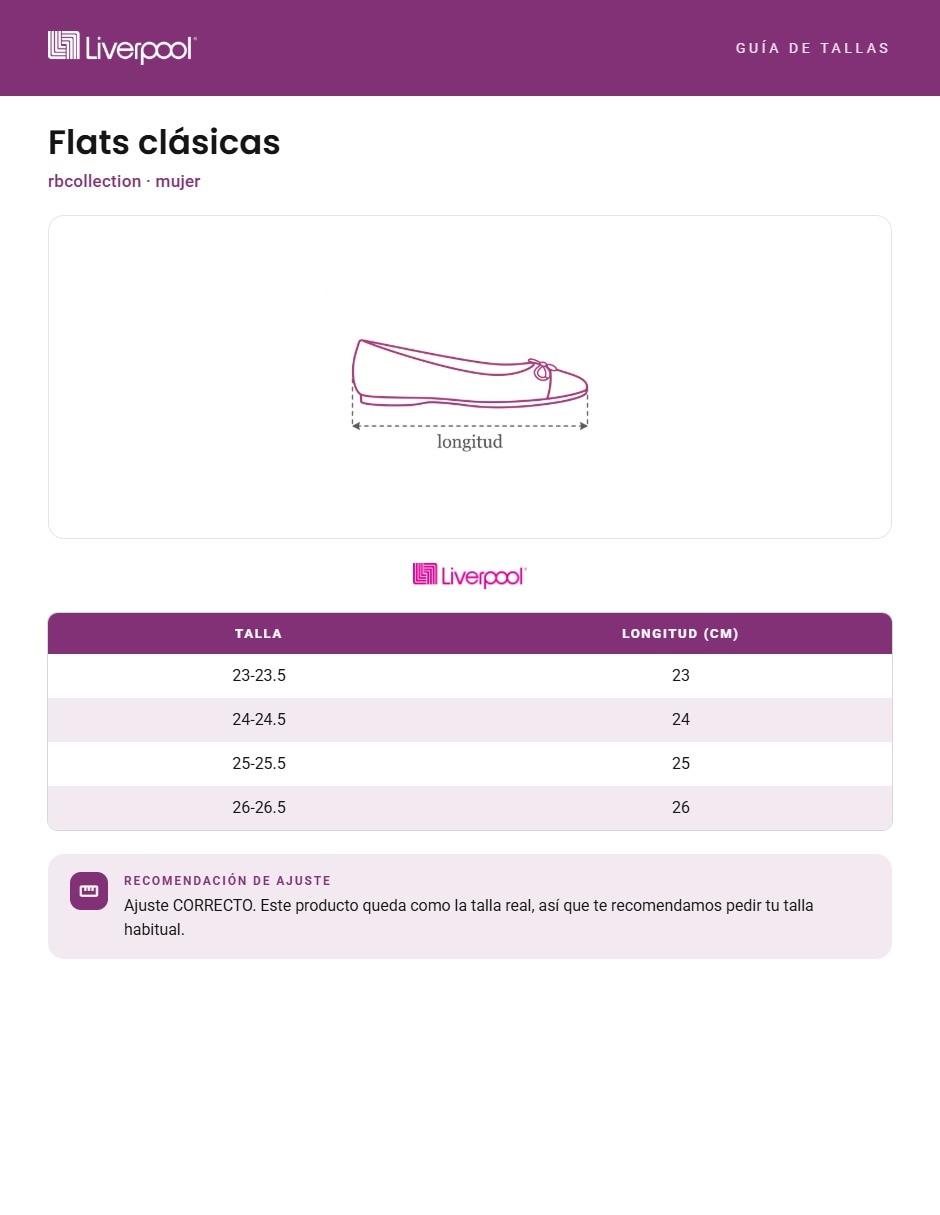 Balerina para mujer