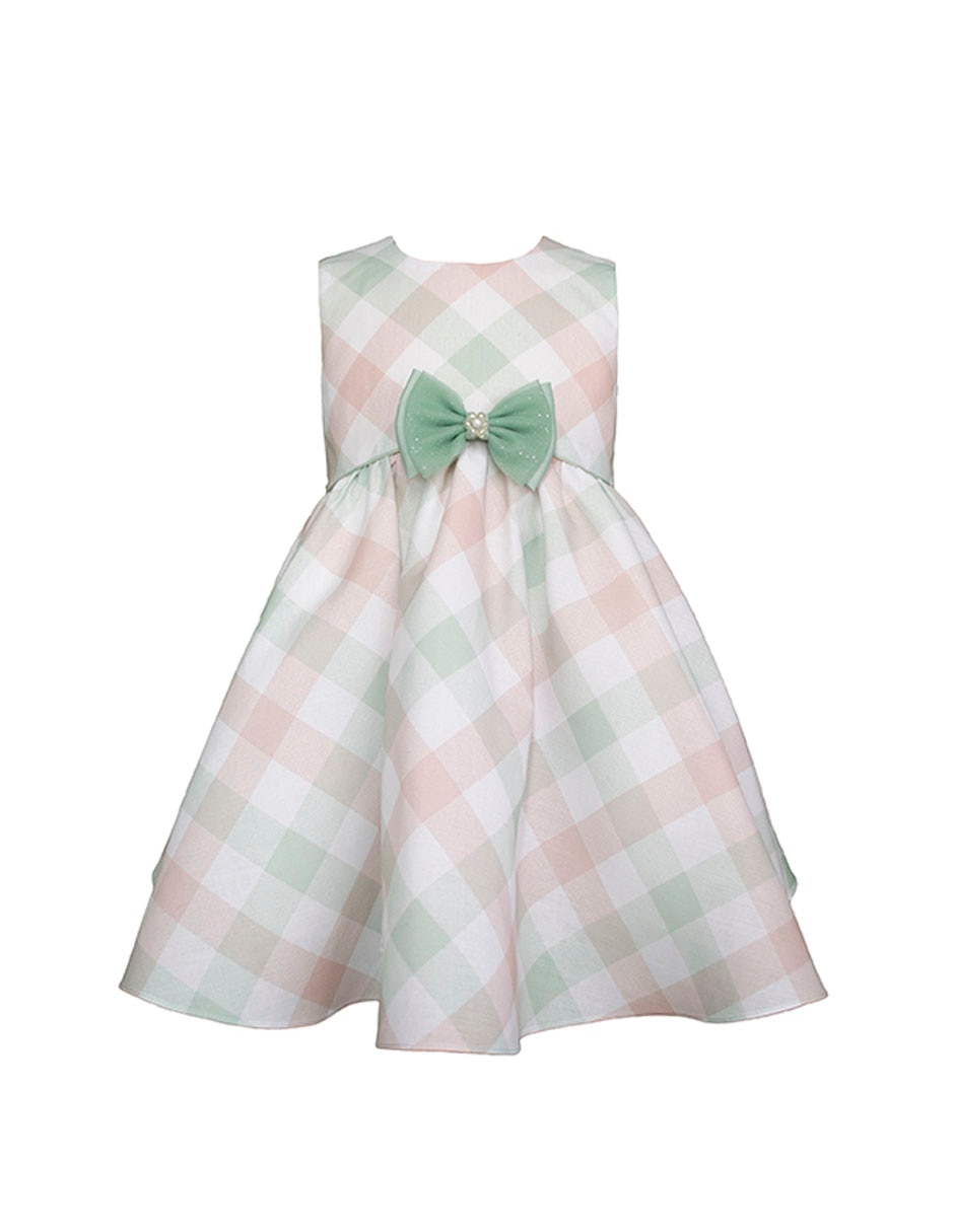 Vestido con suéter montevideo sin manga para bebé niña 3