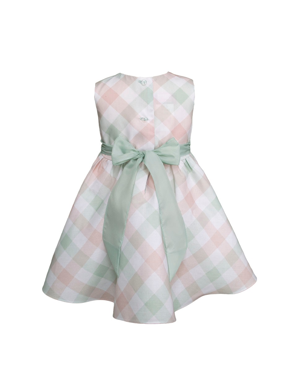 Vestido con suéter montevideo sin manga para bebé niña 6