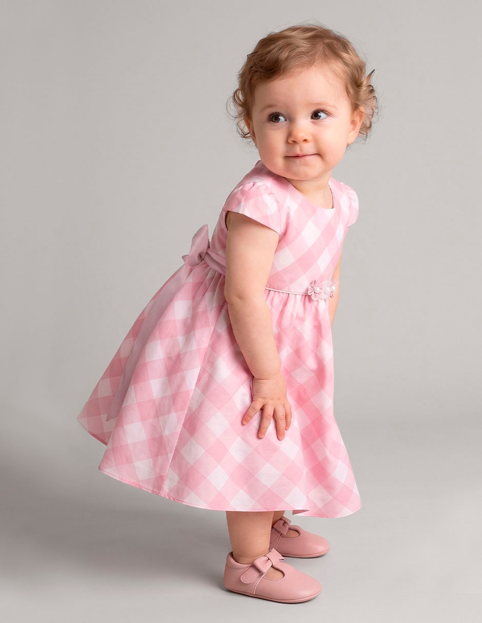 Vestido con suéter montevideo sin manga para bebé niña 5