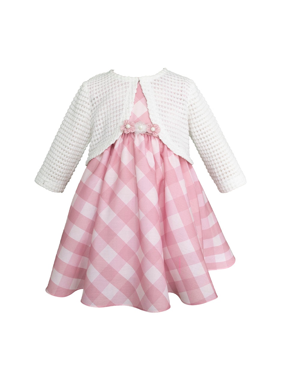 Vestido con suéter montevideo sin manga para bebé niña 4