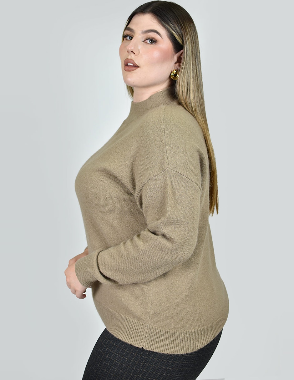 Suéter cuello alto para mujer 5