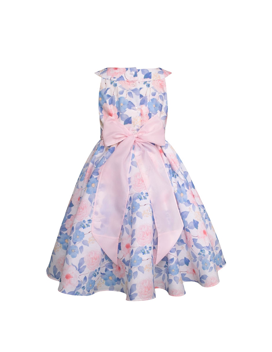 Vestido con suéter montevideo sin manga para niña 6