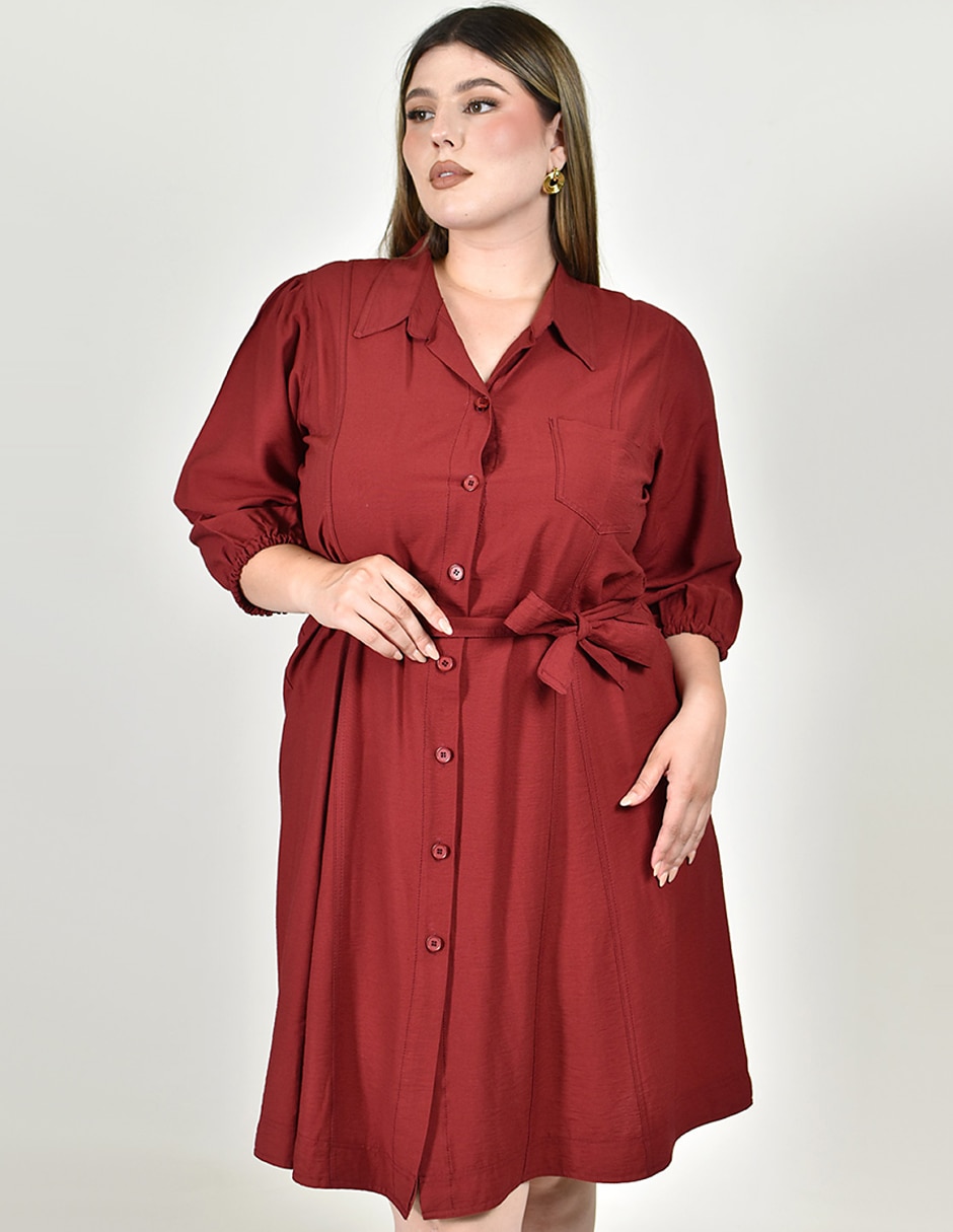 Vestido corto casual para mujer