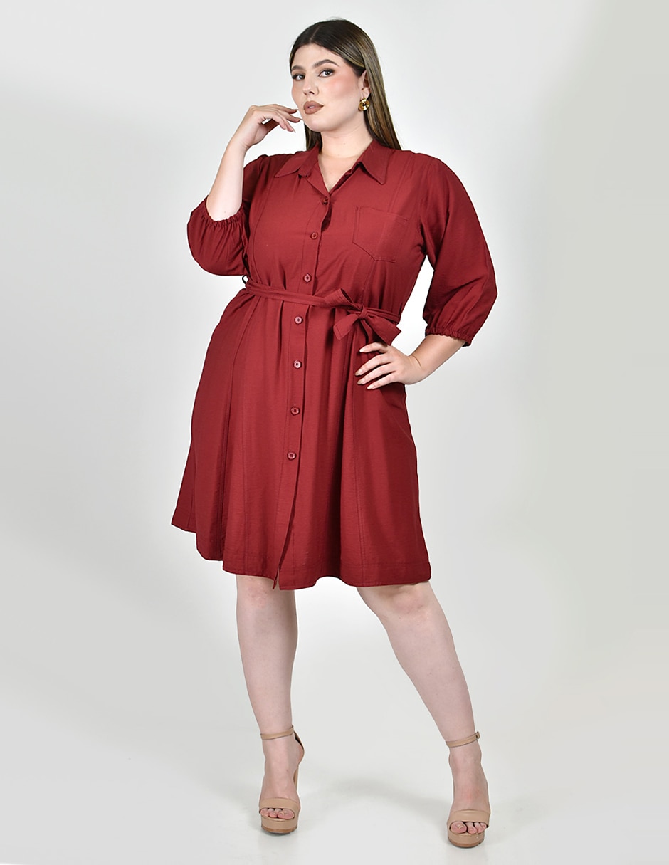 Vestido corto casual para mujer