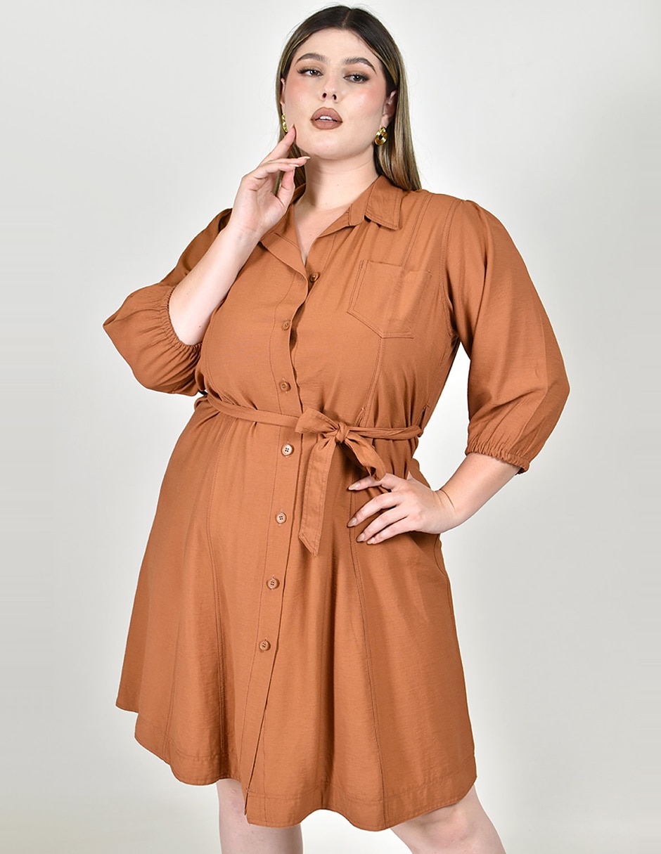 Vestido corto casual para mujer