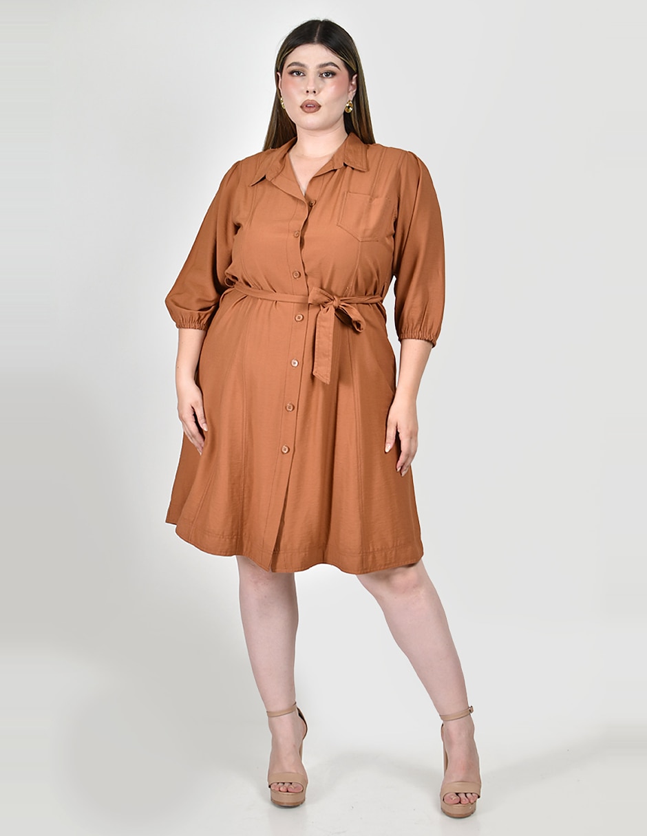 Vestido corto casual para mujer