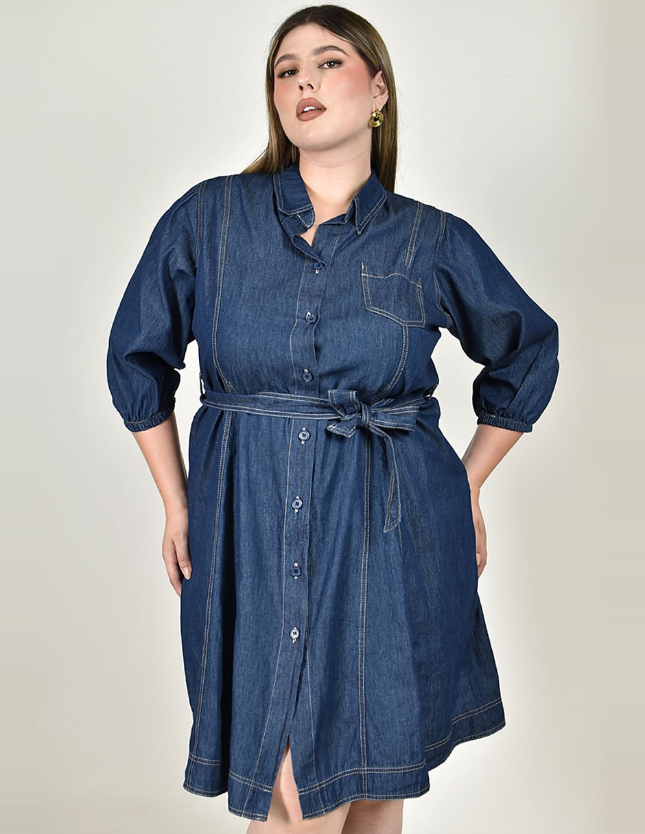 Vestido corto casual para mujer