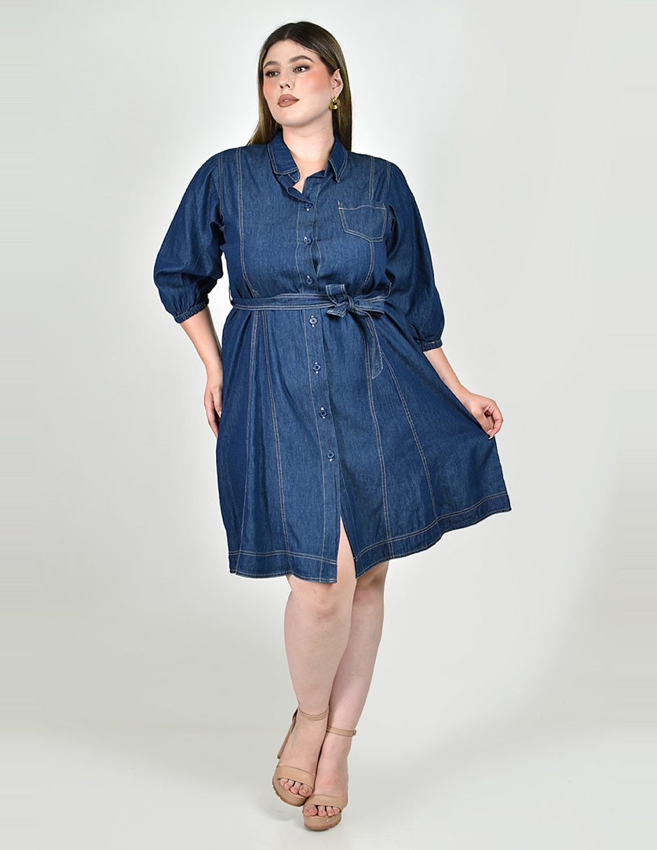 Vestido corto casual para mujer