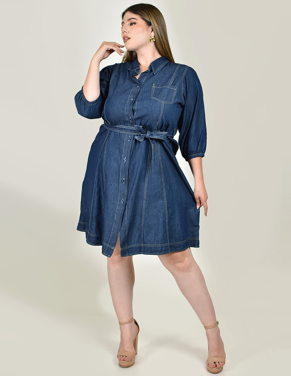 Vestido corto casual para mujer