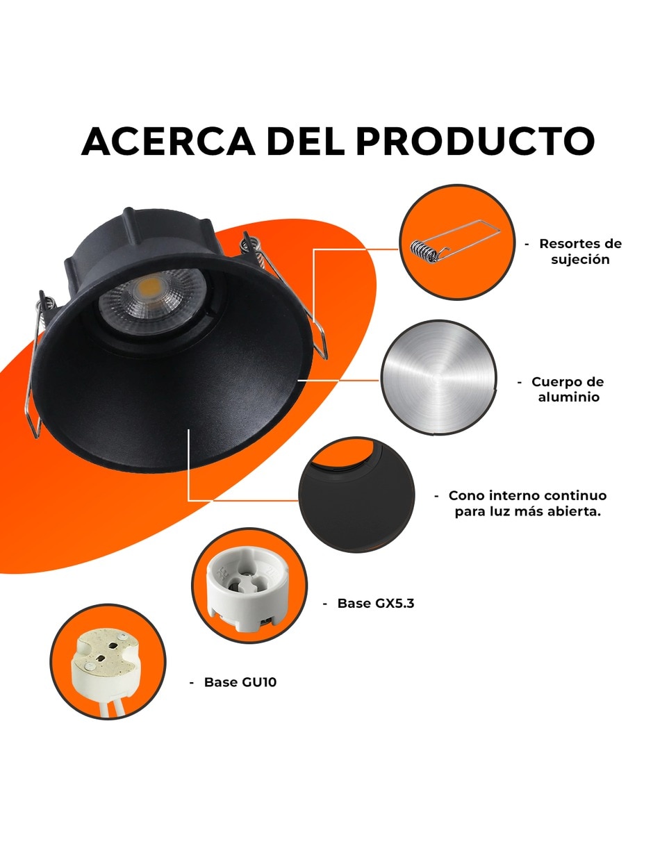 Plafón No aplica REDONIUM 4