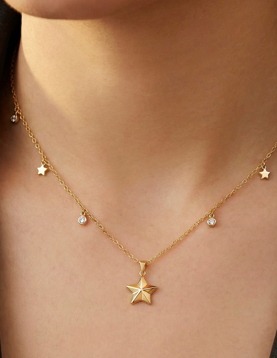 Collar old money de acero inoxidable