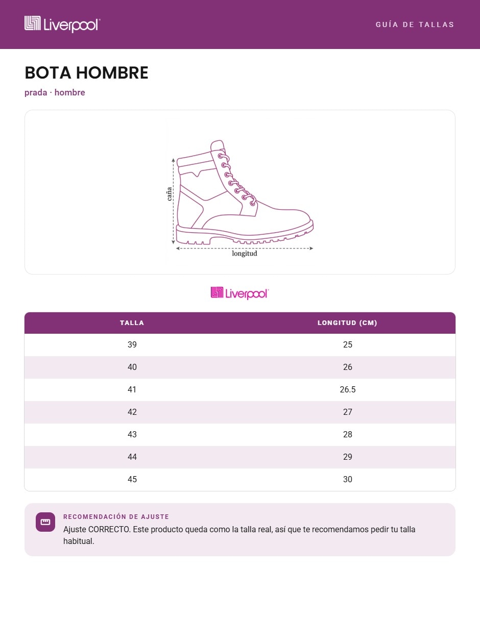 Bota para hombre 7